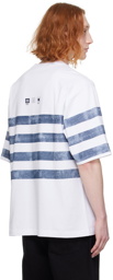 Dolce&Gabbana White Stripe T-Shirt