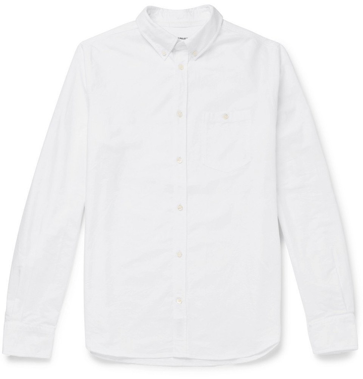 Photo: Norse Projects - Anton Button-Down Collar Cotton Oxford Shirt - Men - White