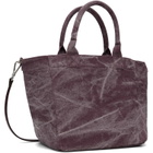 GANNI Purple Small Easy Shopper Tote
