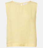Velvet Maxine linen top