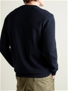 Canada Goose - Dartmouth CORDURA®-Panelled Merino Wool Sweater - Blue