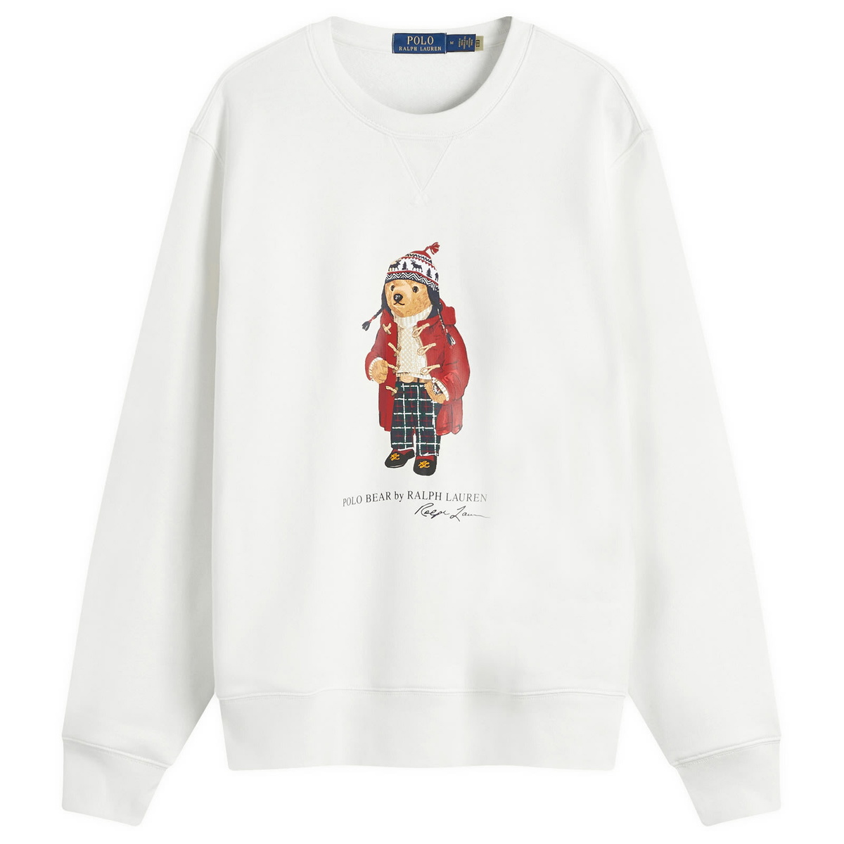 ★POLO RALPH LAUREN★Holiday Bear Crew Sweatshirt 関税込★ Polo Ralph Lauren Holiday Gift Bear Fleece Sweatshirt