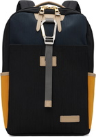 master-piece Navy & Black Link Backpack