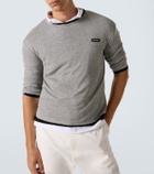 Miu Miu Logo cotton jersey T-shirt