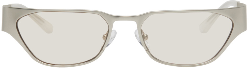 A BETTER FEELING Silver Echino Sunglasses
