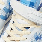 Adidas Men's Forum 84 Hi-Top Closer Look Sneakers in Off White/Trace Royal