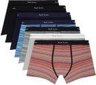 Paul Smith Seven-Pack Multicolor Boxer Briefs