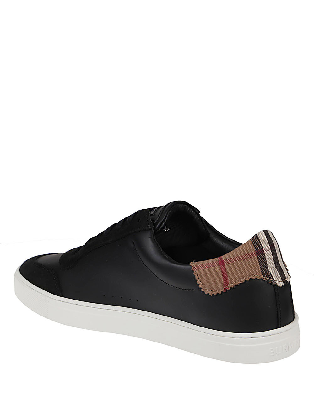 burberry logo print platform sneaker