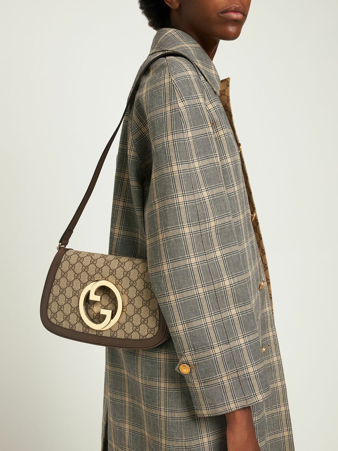 GUCCI - Blondie Gg Supreme Shoulder Bag Gucci