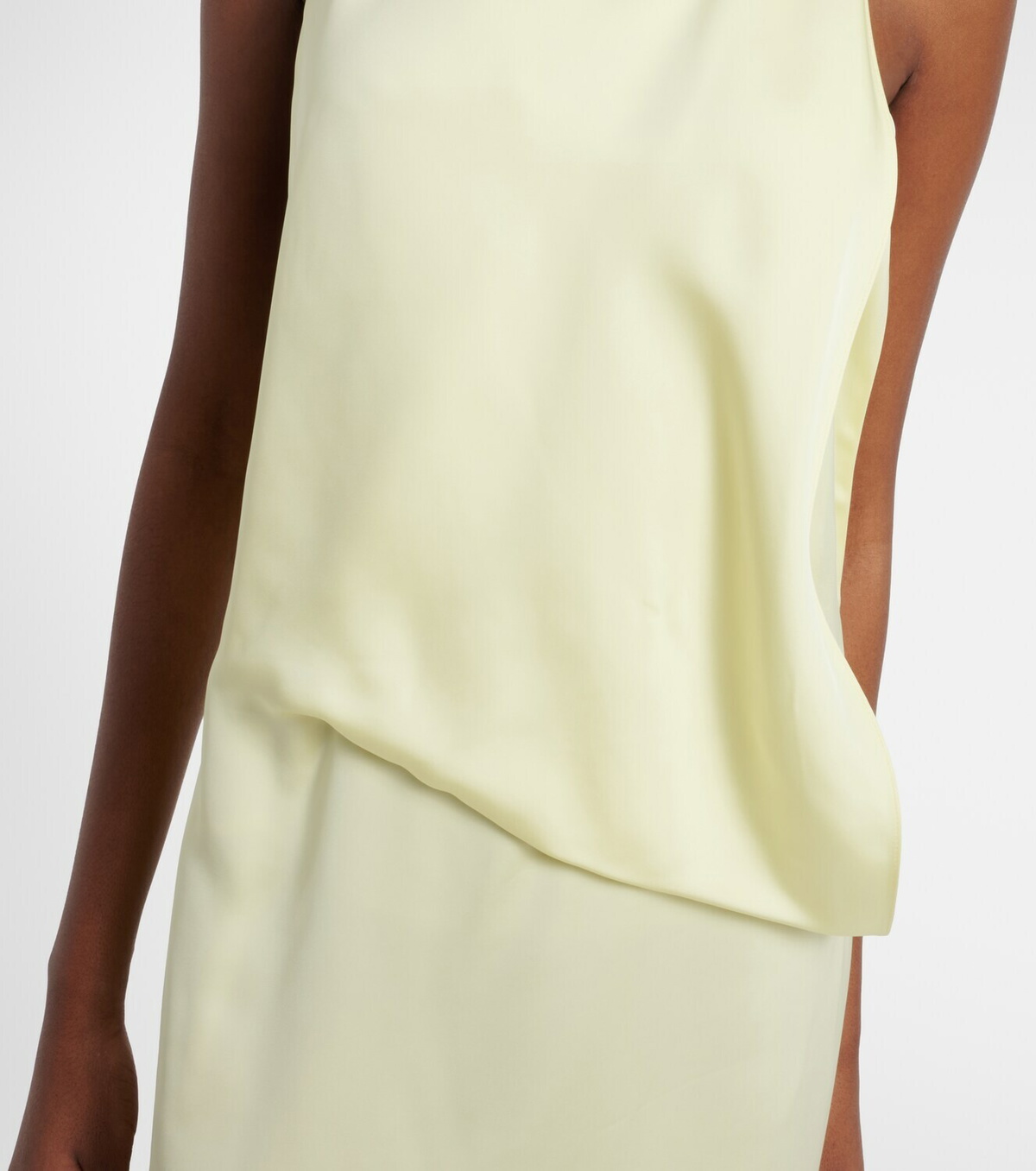 Sportmax Dolmen satin gown