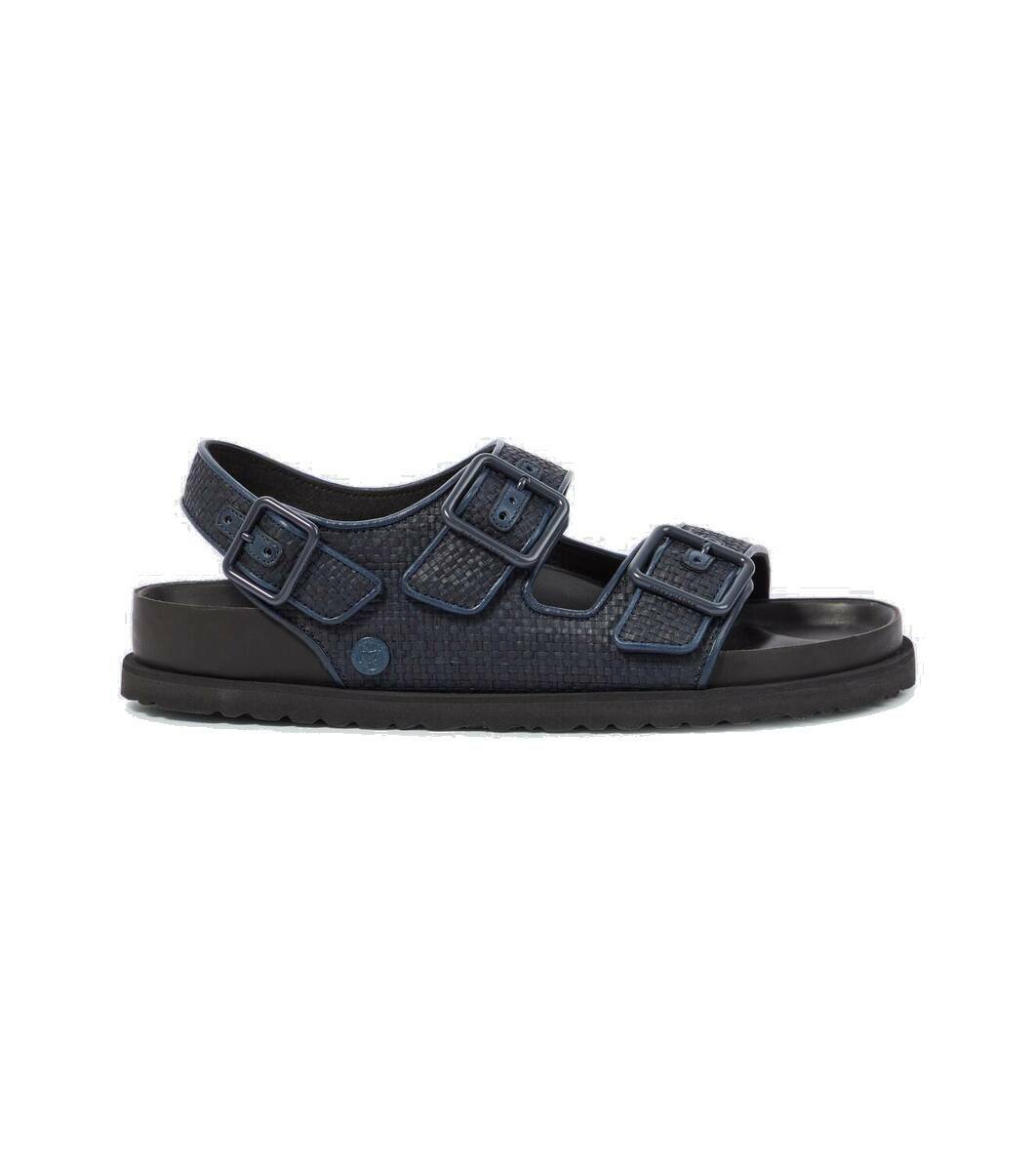 Birkenstock 1774 Milano raffia sandals Birkenstock 1774