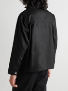Adish - Qarnabeet Embroidered Cotton-Canvas Chore Jacket - Black