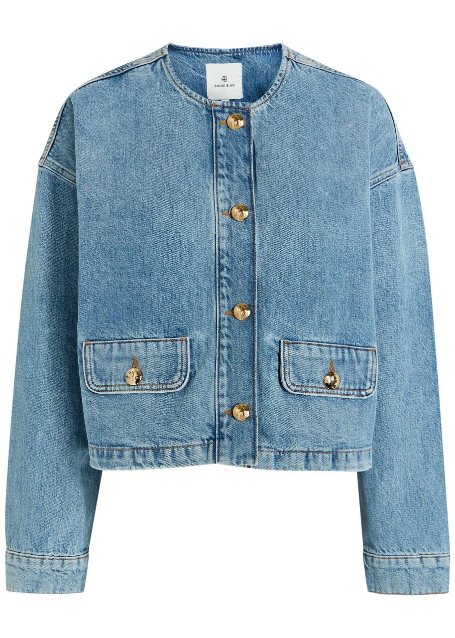 Anine Bing Blanche Denim Jacket
