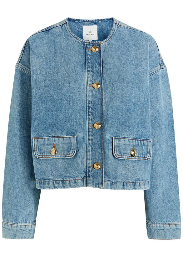 Photo: Anine Bing Blanche Denim Jacket