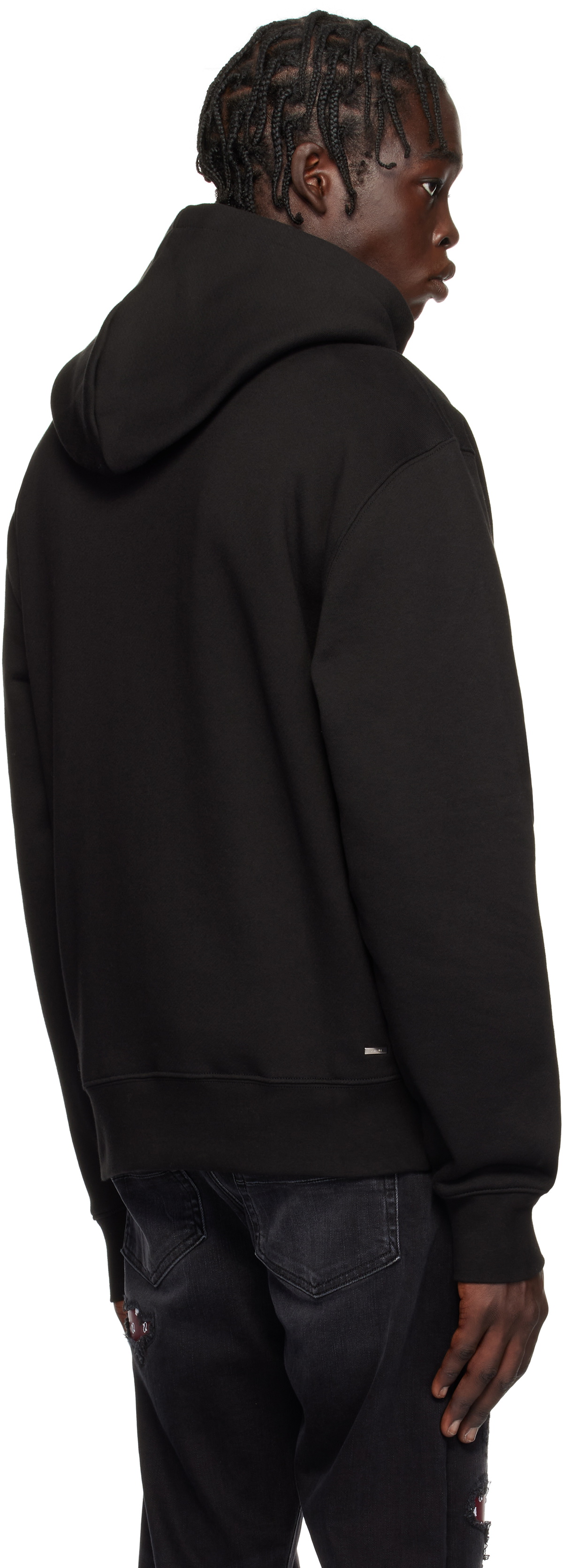 AMIRI Black 'Amiri' City Hoodie