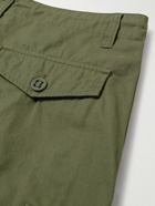 Carhartt WIP - Unity Straight-Leg Enzyme-Washed Cotton-Twill Cargo Trousers - Green