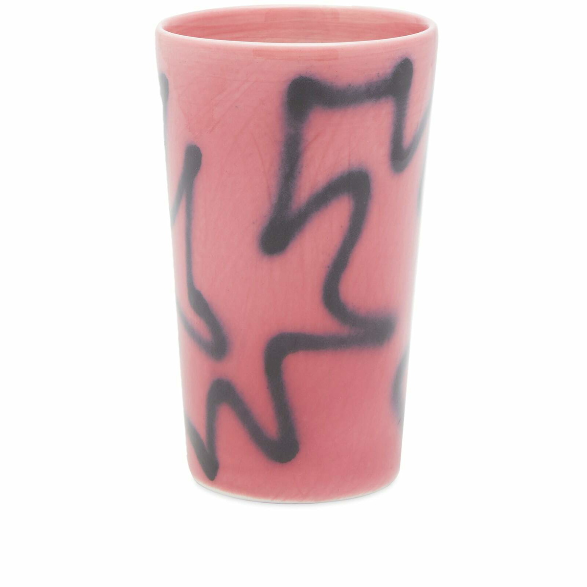 Frizbee Ceramics Bier Cup In Roses Pizza Frizbee Ceramics