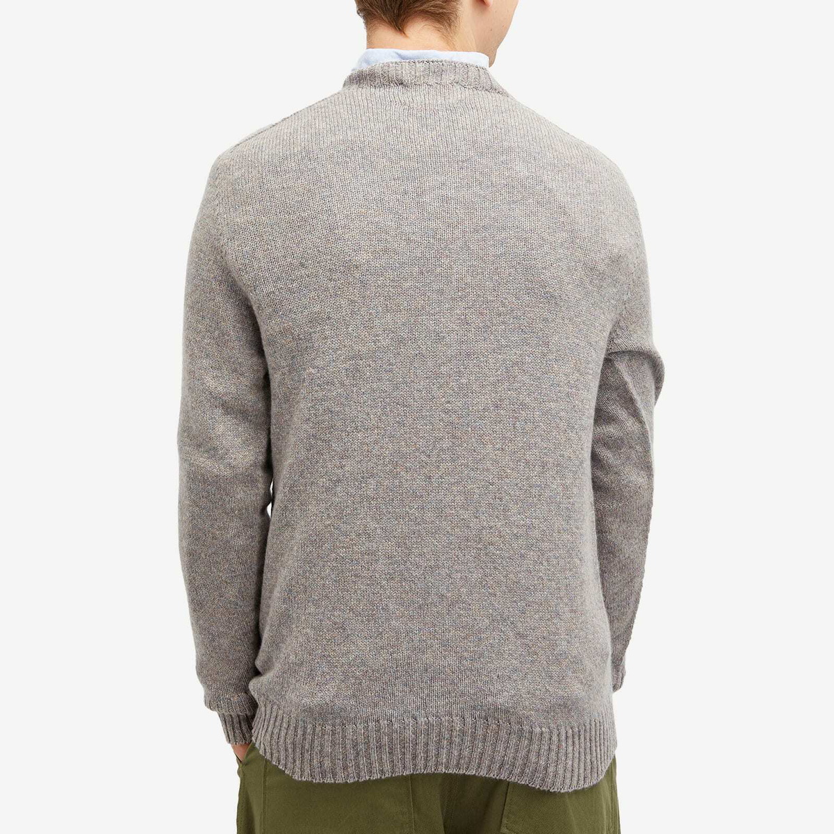 Country Of Origin Men's Geelong Seamless Knit Jumper in Marble