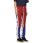 Fear of God Red and Blue Motorcross Lounge Pants