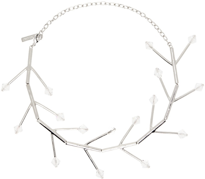 Photo: HUGO KREIT Silver Wishbone Necklace