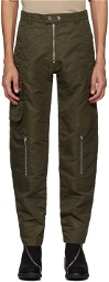GmbH Khaki Two-Pocket Cargo Pants