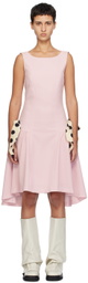 Caro Editions Pink Margrethe Mini Dress