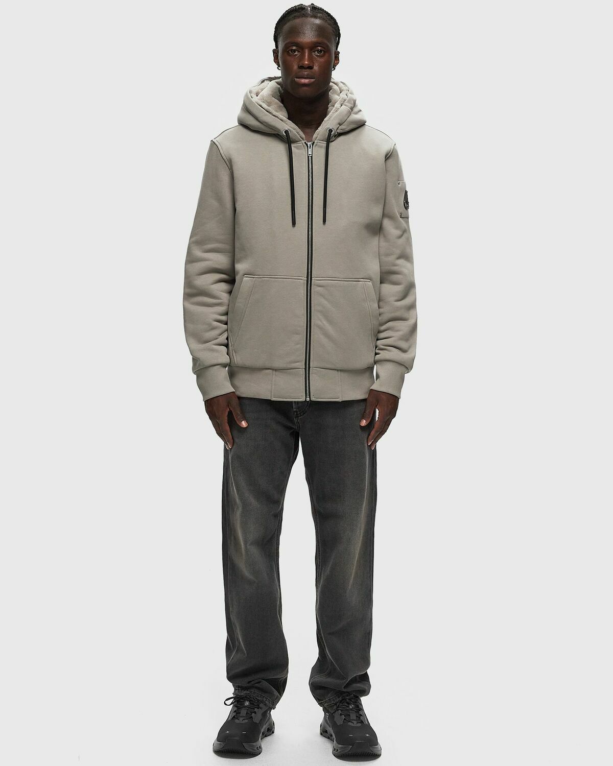 Moose Knuckles Classic Bunny Beige Hoodies