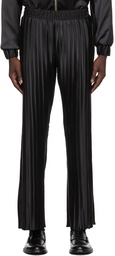 Han Kjobenhavn Black Plissé Lounge Pants