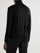 TOM FORD - Cashmere and Silk-Blend Rollneck Sweater - Black