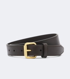 The Row Geo leather belt