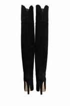 Casadei High Heels Boots In Black Suede