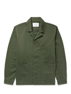 FRAME - Cotton-Twill Chore Jacket - Green