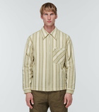 Wales Bonner - Atlantic striped cotton jacket