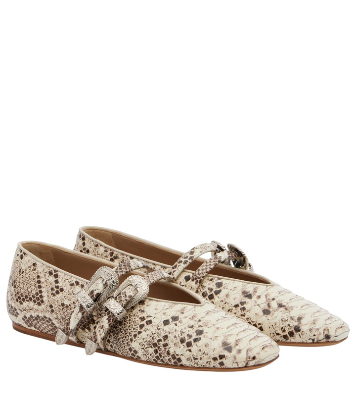 Photo: Le Monde Béryl Classic Claudia leather Mary Jane flats