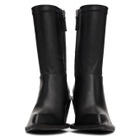 Haider Ackermann Black Chunky Low Boots
