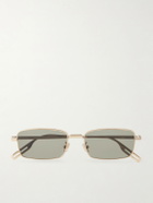 Dior Eyewear - DiorBlackSuit S21U Square-Frame Gold-Tone Sunglasses