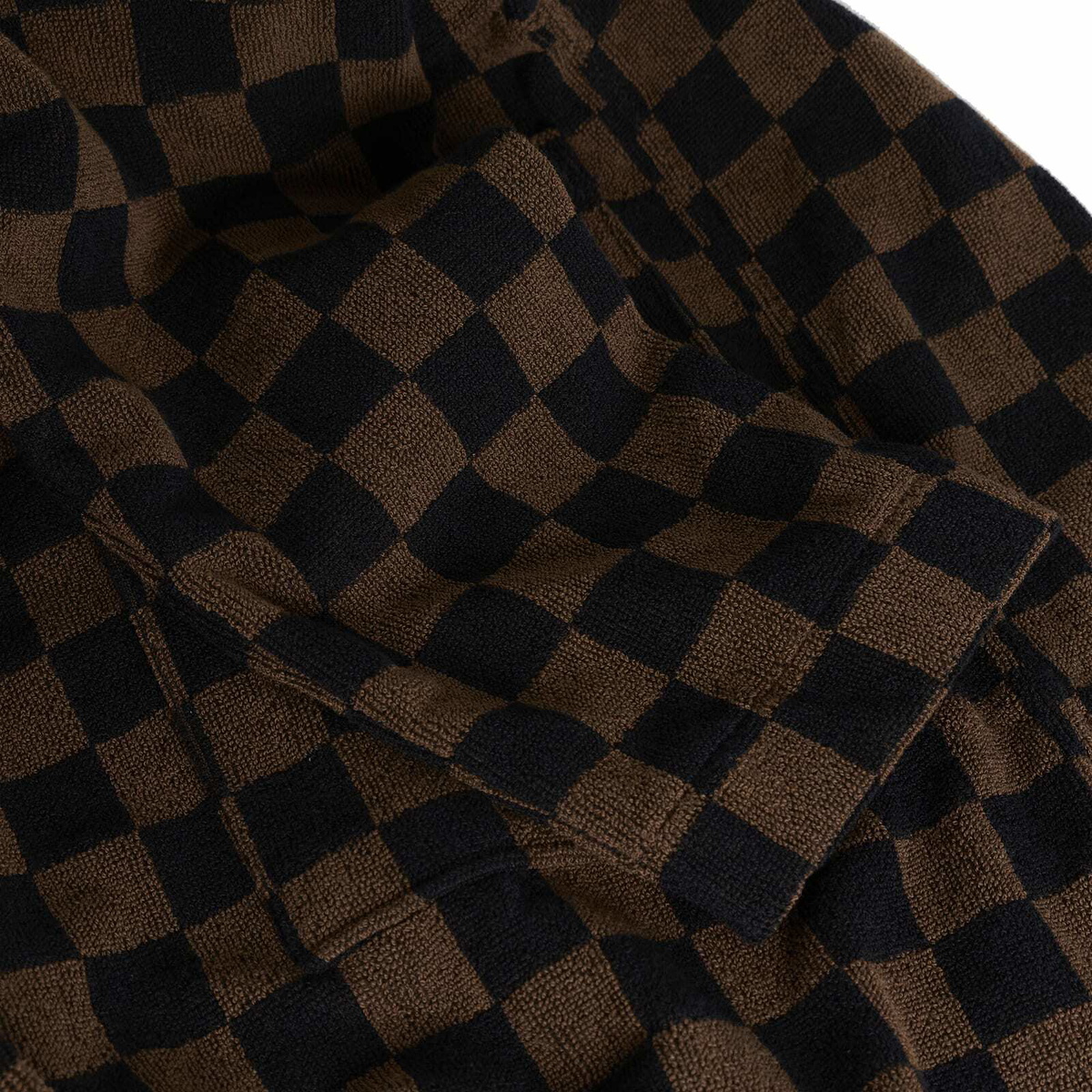 Baina Sulis Bath Robe in Tabac/Noir