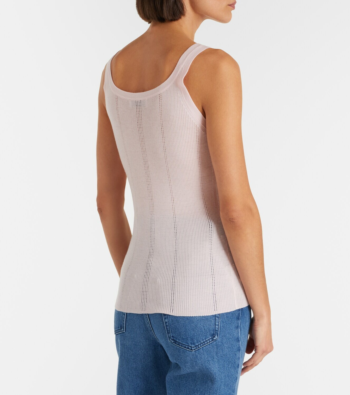 Gabriela Hearst Lucy rib-knitted wool tank top