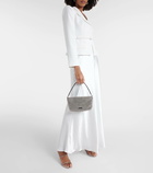 Self-Portrait Small crystal-embellished shoulder bag