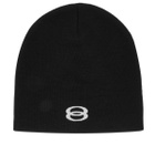 Balenciaga Men's Beanie in Black/White 