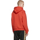 Gucci Red Logo Hoodie