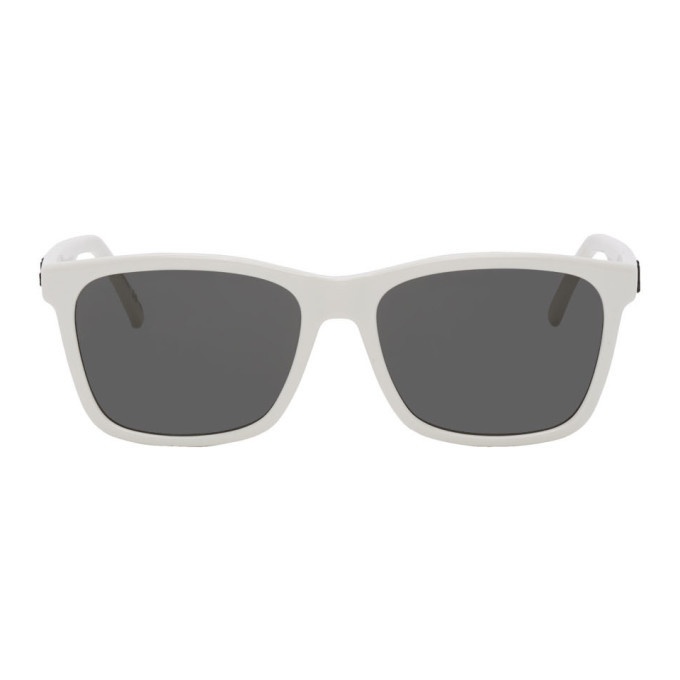 Photo: Saint Laurent White SL 318 Sunglasses