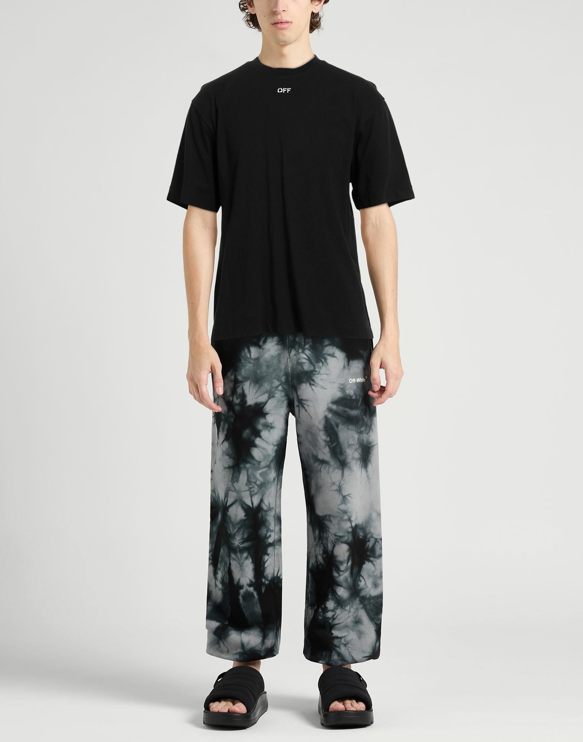 Off-white Mens T-shirt in Black