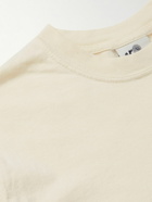 Manresa - Garment-Dyed Printed Cotton-Jersey T-Shirt - Neutrals