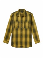 Needles - Checked Crepe Shirt - Yellow