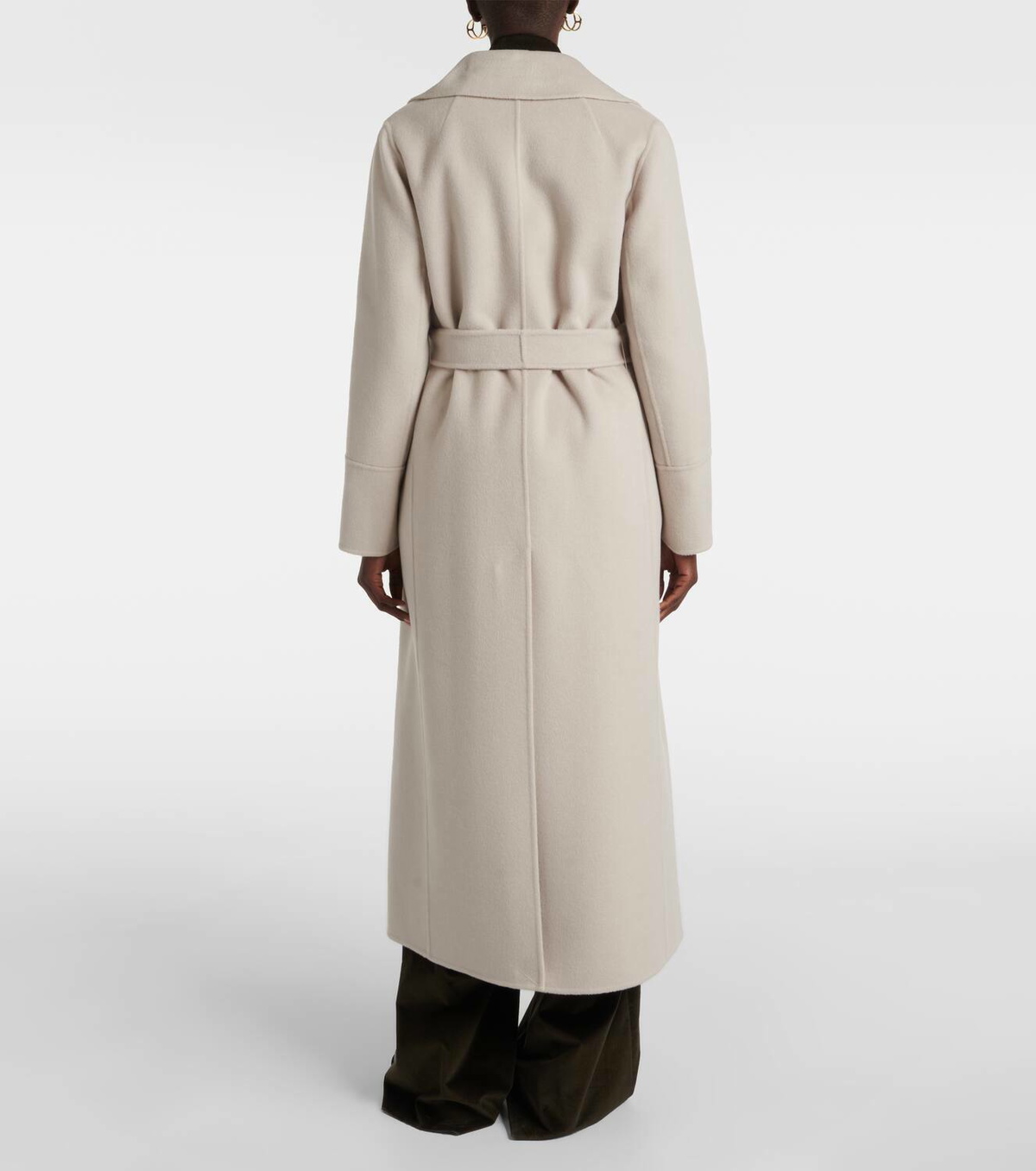S Max Mara Double-breasted wool coat S Max Mara