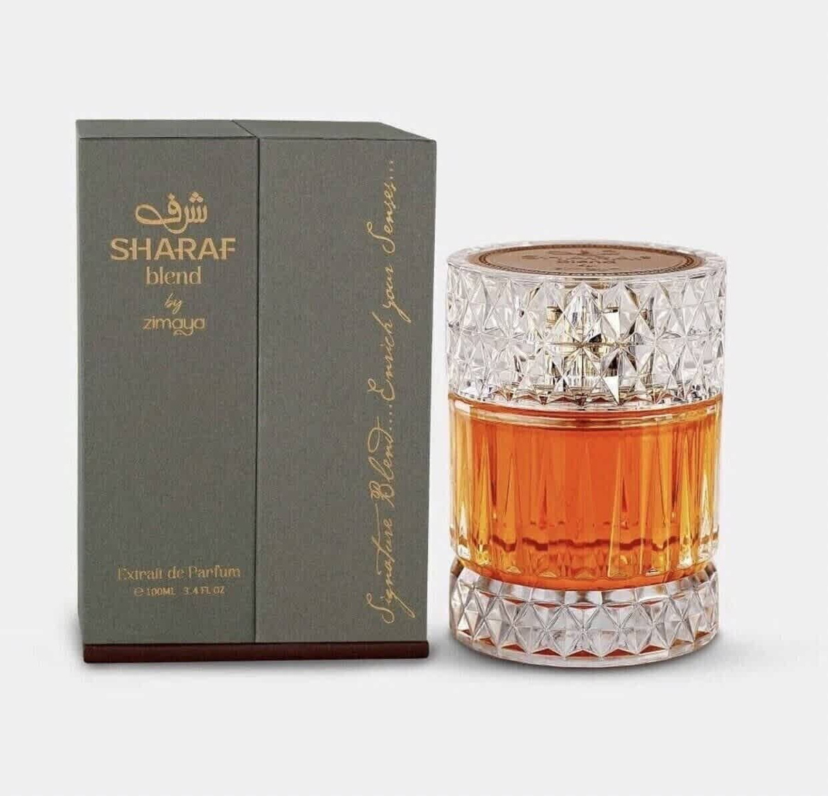 Zimaya Unisex Sharaf Blend Extrait de Parfum 3.4 oz Fragrances 6290171074205