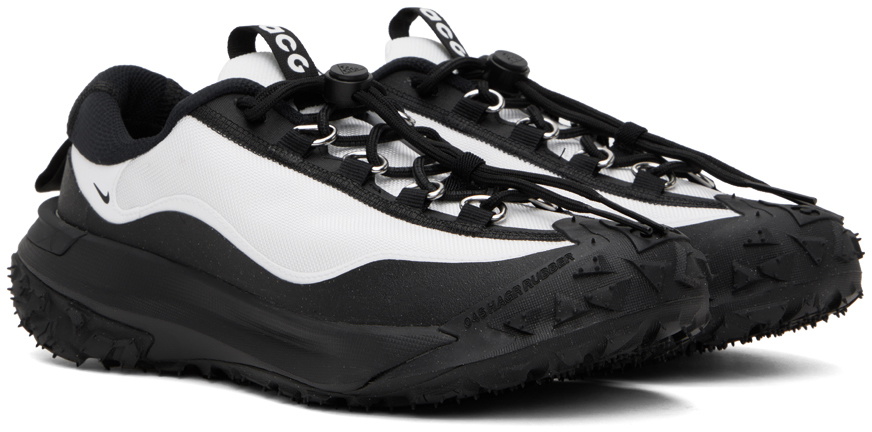 Comme des Garçons Homme Plus Black & White Nike Edition ACG Mountain Fly 2 Low Sneakers