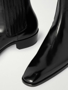 TOM FORD - Rick Glossed-Leather Chelsea Boots - Black