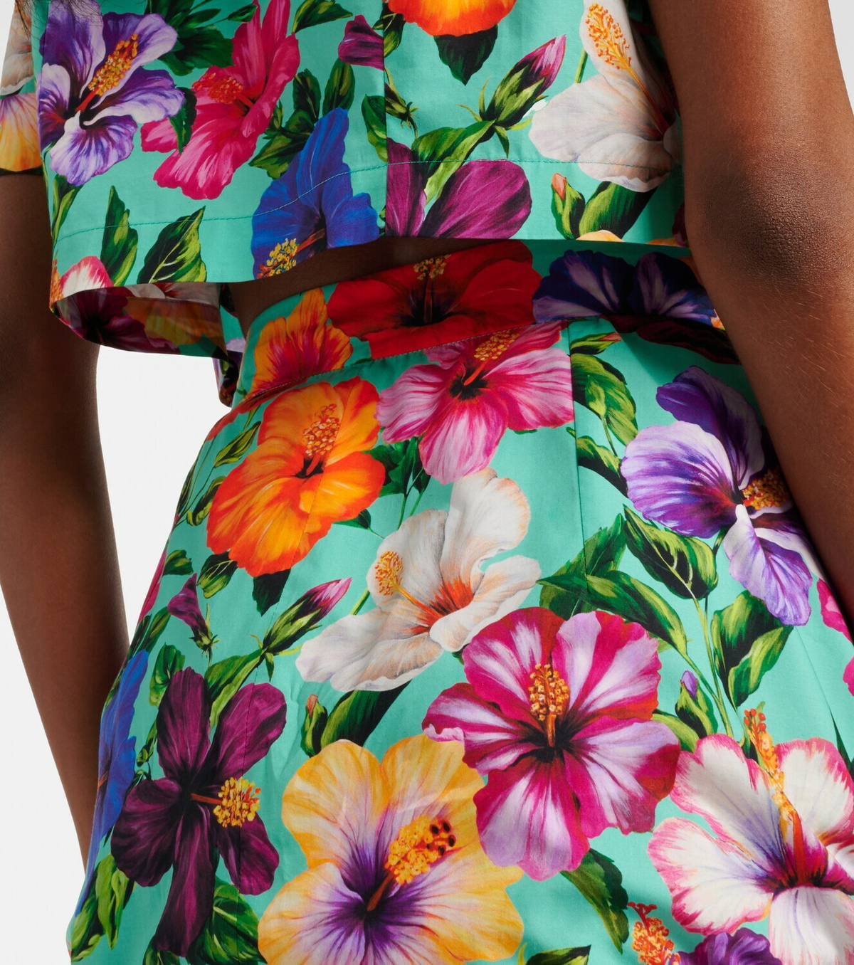 Dolce&Gabbana Floral cotton shorts